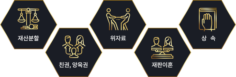 재산분할,친권,양육권,위자료,재판이혼,상속